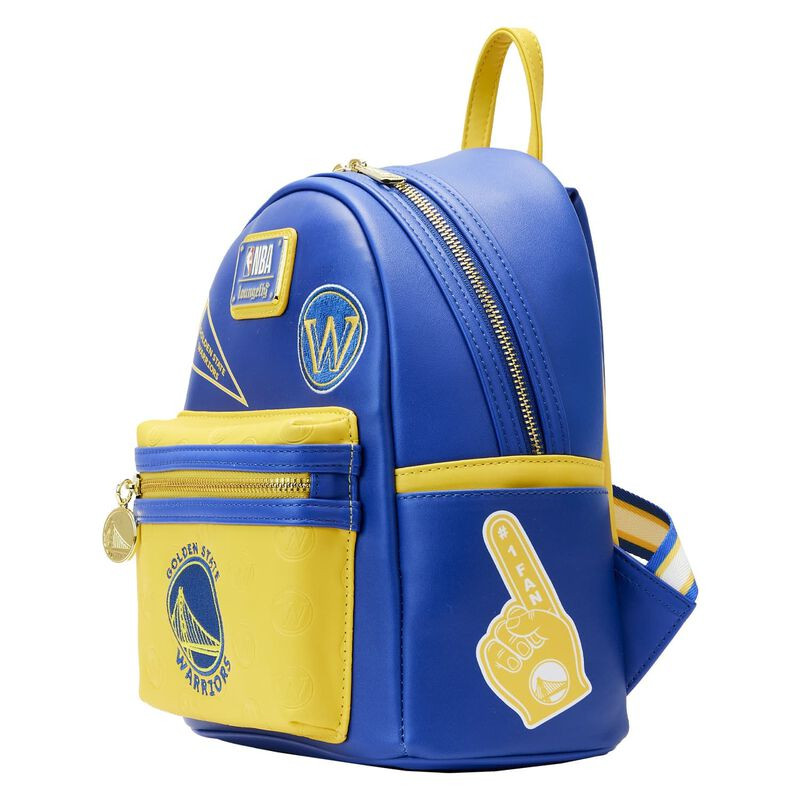 Рюкзак Loungefly NBA Golden State Warriors Patch Icons 1006