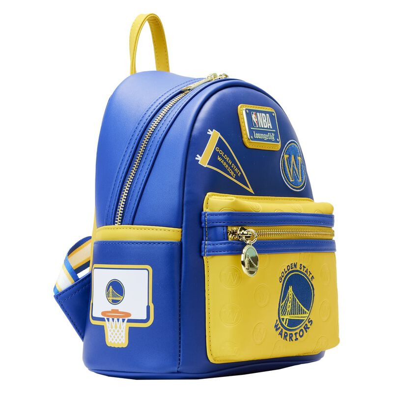 Рюкзак Loungefly NBA Golden State Warriors Patch Icons 1006