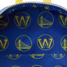 Рюкзак Loungefly NBA Golden State Warriors Patch Icons 1006