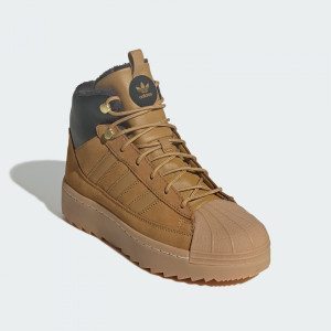 Черевики підліткові SUPERSTAR WINTER TREK J JQ0345 Adidas 5 (38) Бежевий JQ0345