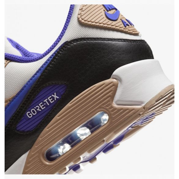 Кросівки чоловічі Nike Air Max 90 Gore-Tex Summit White Lapis Hemp White/Brown FD5810-100 40 FD5810-100