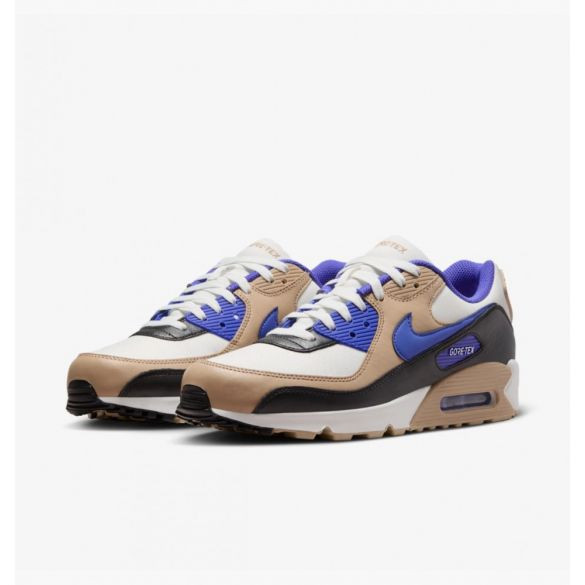 Кросівки чоловічі Nike Air Max 90 Gore-Tex Summit White Lapis Hemp White/Brown FD5810-100 40 FD5810-100