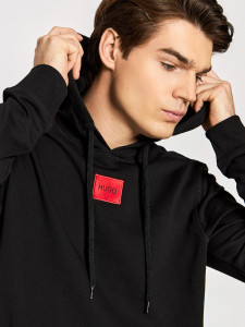 Худі HUGO BOSS hoodie logo grey 50458700