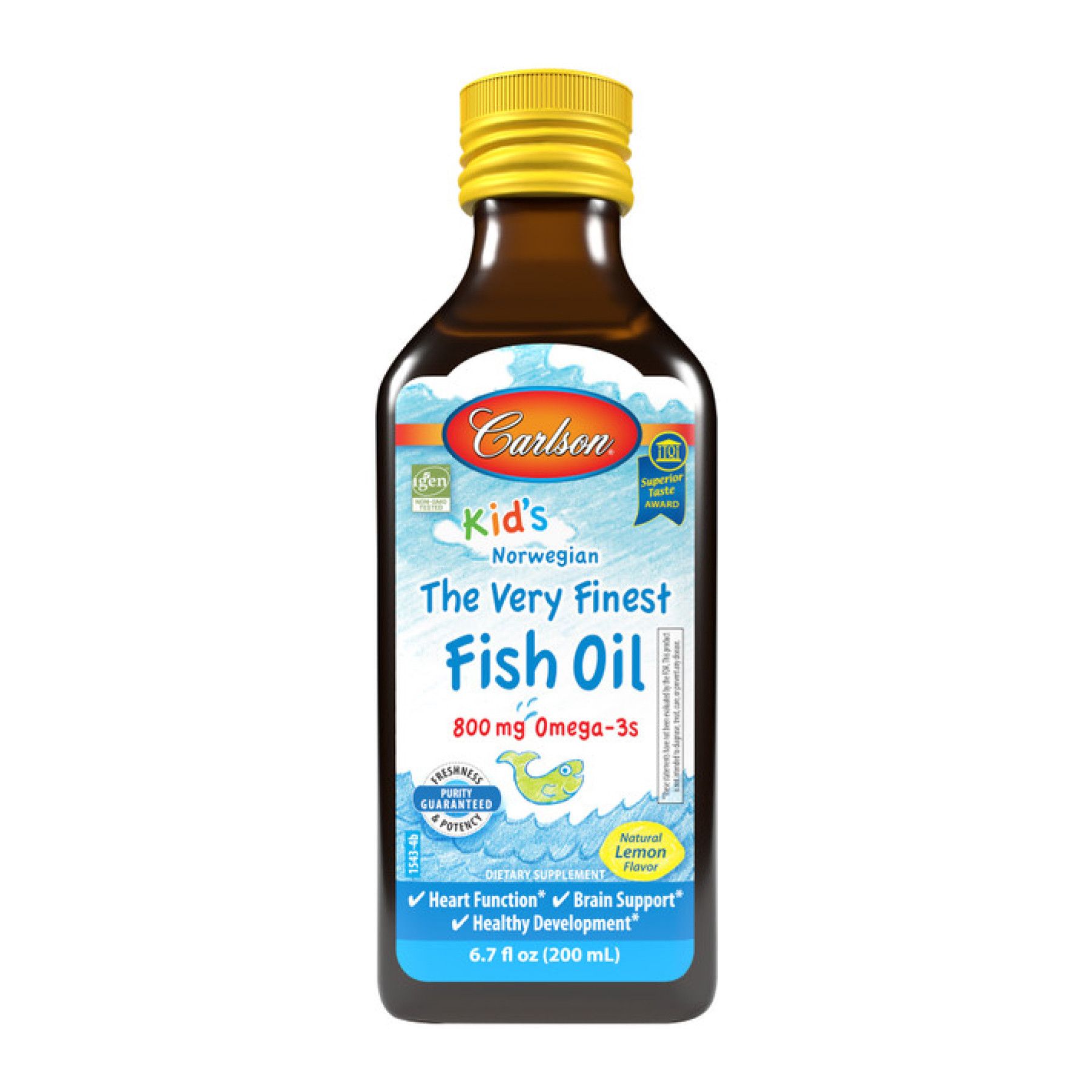 Рідина Carlson Laboratories Kids VFFO - 200ml Orange 2023-10-2212