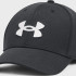 Бейсболка UA M BLITZING LOW ADJ чорний Чол One Size 1376701-001