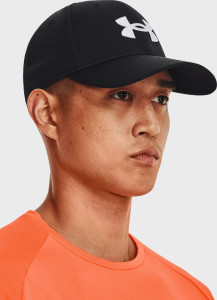 Бейсболка UA M BLITZING LOW ADJ чорний Чол One Size 1376701-001