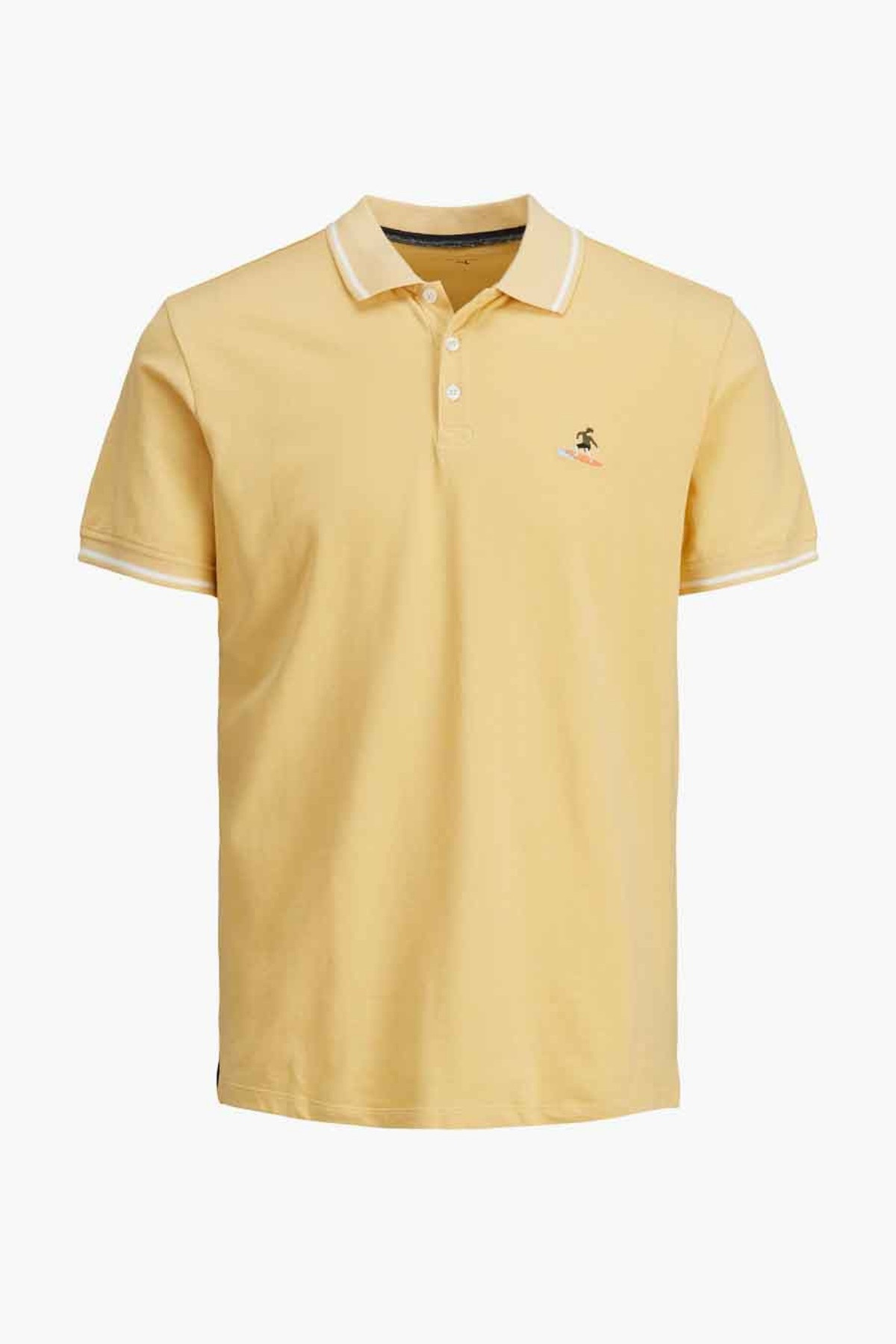 Поло JORPLAYA POLO SS 12188497 Sahara Sun Jack&Jones M Жовтий 12188497SaharaSun