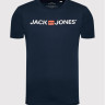 Футболка JJECORP LOGO TEE SS CREW NECK 3PK MP 12191330-White-Pack: 1 Navy Blazer Jack&Jones L Темно- 12191330-WHITE-PACK:1NAVY