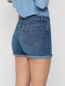 Шорти ONLPHINE LIFE SHORTS BB MAS0000 15196218 Medium Blue Den ONLY M Синій 15196218MEDIUMBLUEDEN