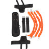 Набір для тренувань TRAINING KIT чорний, помаранчевий Уні 9 предметів LS3664