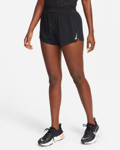 Шорти жіночі Nike Aeroswift Dri-Fit Adv Mid-Rise Brief-Lined 3 Running Shorts Black FN2328-010