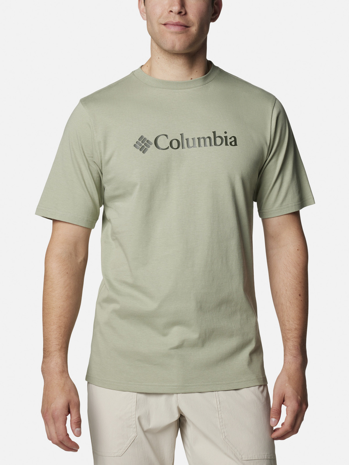 Футболка CSC Basic Logo™ Short Sleeve 1680051CLB-354 Columbia L (50-52) Хакі 1680051CLB-354