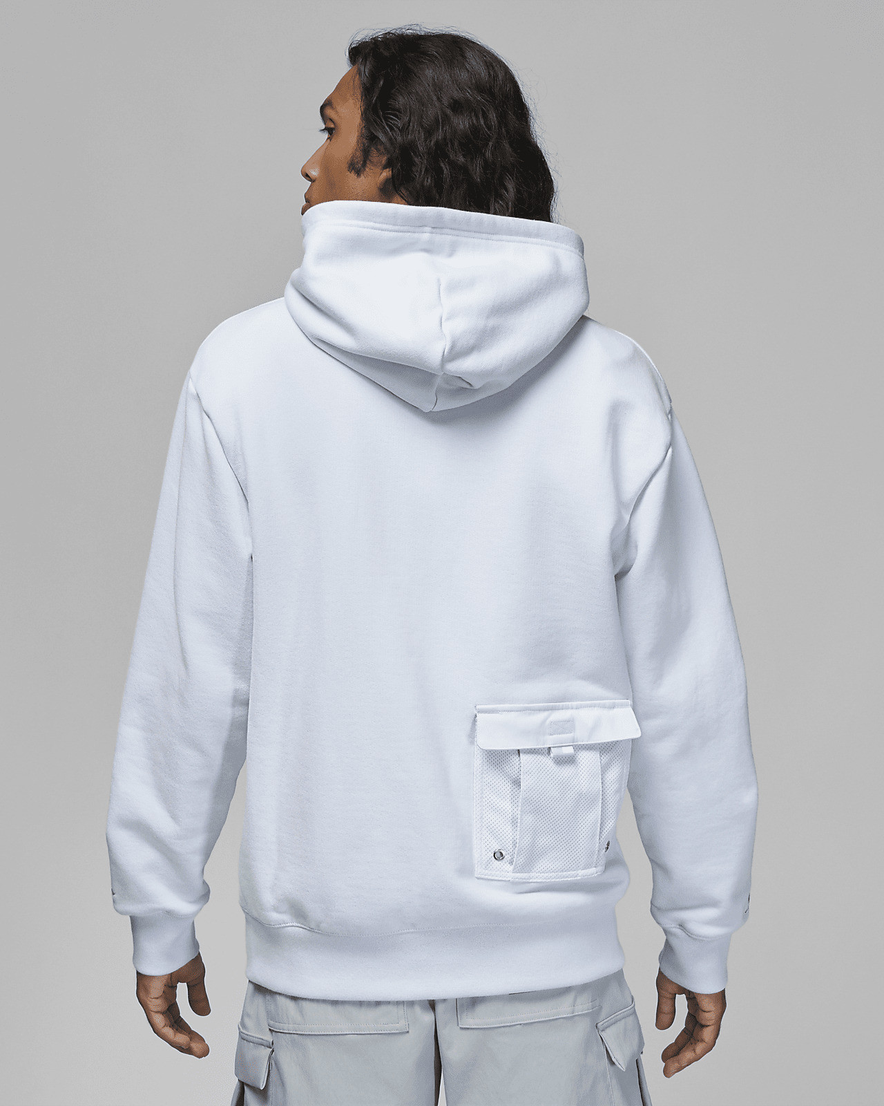 Худі чоловіче Air Jordan X Solefly Hoodie White Dv7509-085 DV7509-085