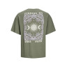 Футболка Jack & Jones JOROMBRE TEE SS CREW NECK ZCPH 12255694-Olivine