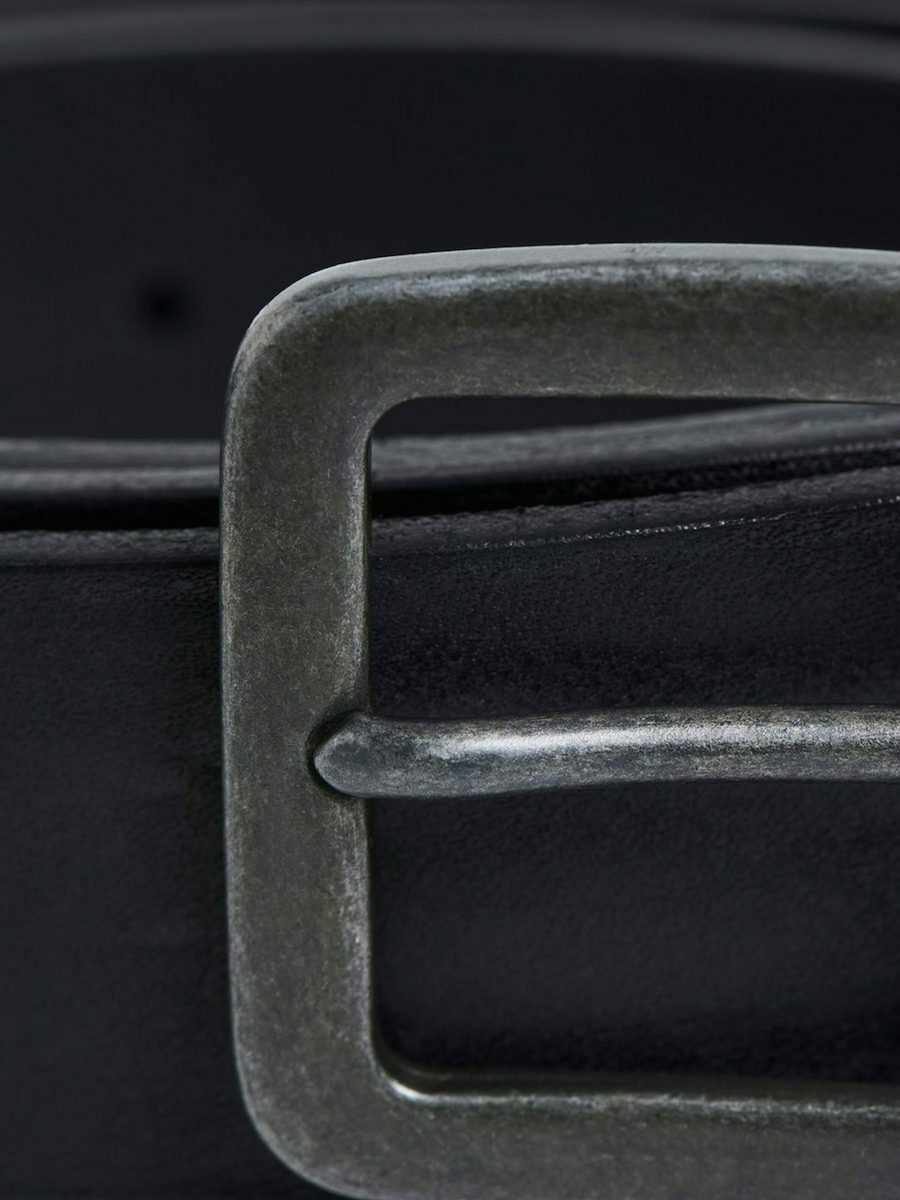 Ремінь JACVICTOR LEATHER BELT NOOS 12152757-Black Jack&Jones 95 Чорний 12152757-BLACK