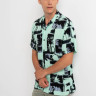 Сорочка JORTIDE RESORT SHIRT SS TC220 12179803 Yucca Jack&Jones L Бірюзовий 12179803YUCCA