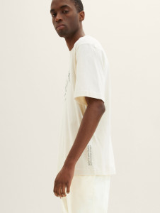 Футболка 1035618-18592 Tom Tailor L Білий 1035618-18592