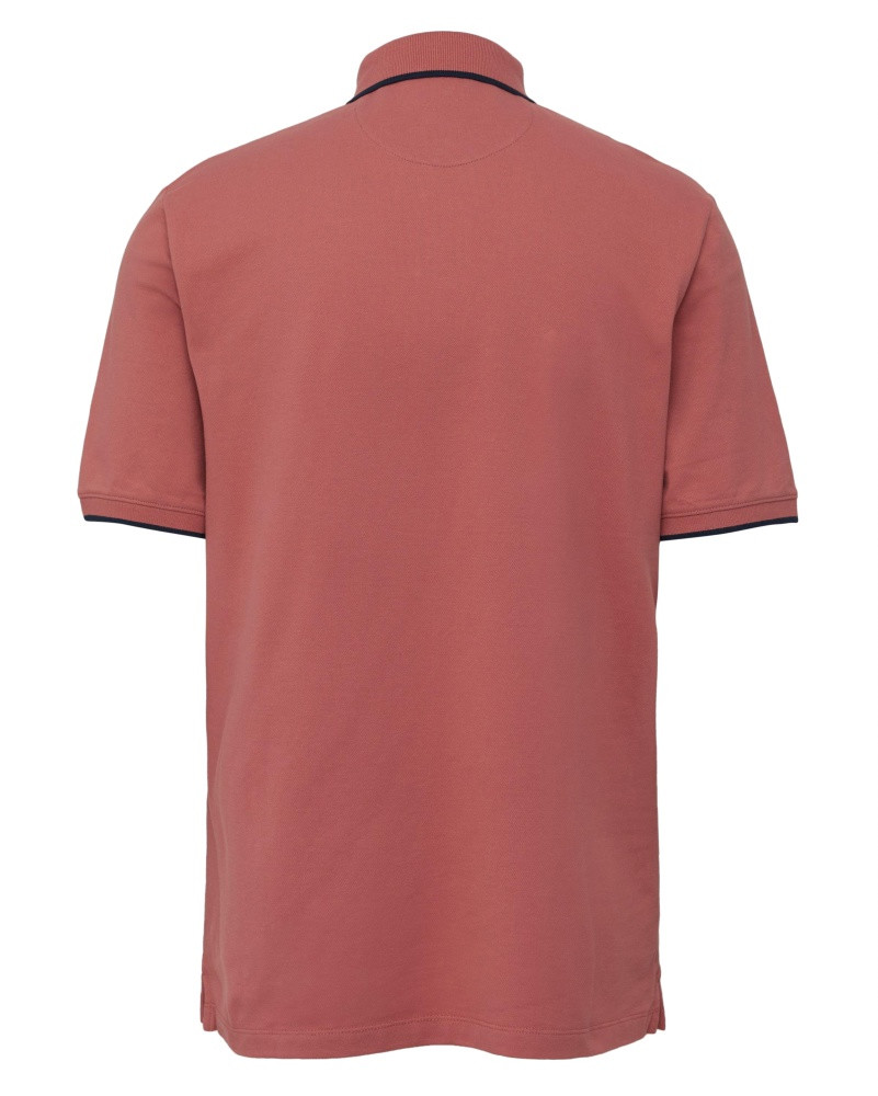 Футболка поло Cotton blend polo shirt 2161571-4291 s.Oliver L Кораловий 2161571-4291