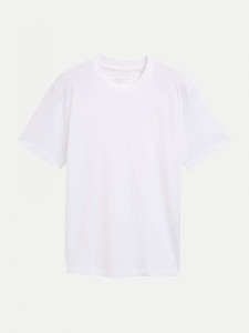 Футболка Men's Denim Slim Fit T-Shirt 1037655-10991 Tom Tailor L Білий 1037655-10991