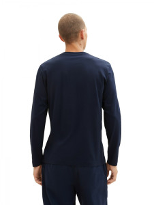 Футболка з довгими рукавами 1037811-10668 Tom Tailor S Темно-синій 1037811-10668