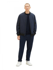 Футболка з довгими рукавами 1037811-10668 Tom Tailor S Темно-синій 1037811-10668