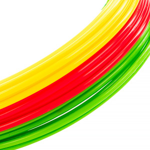 Кільця спортивні 12 шт (4 Червоні+4 Жовті+4 Зелені) AVK3-610-739-302