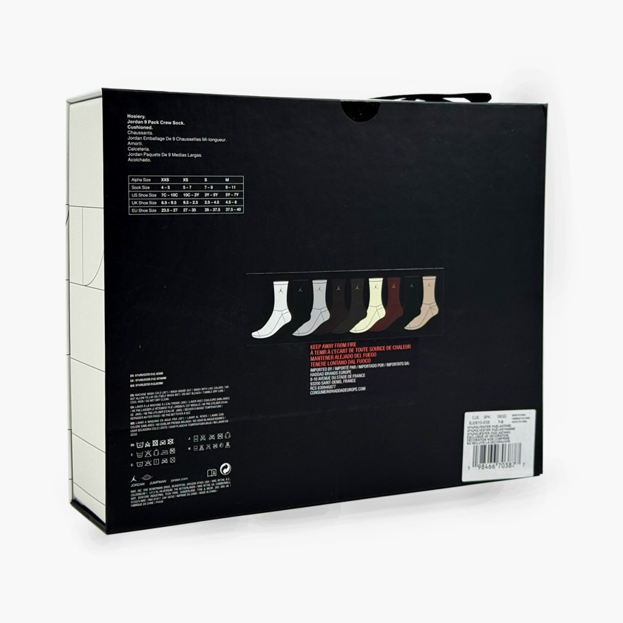 Шкарпетки Jordan Jdn Holiday 9Pk Crew Gift Box (BJ0810-X58) BJ0810-X58