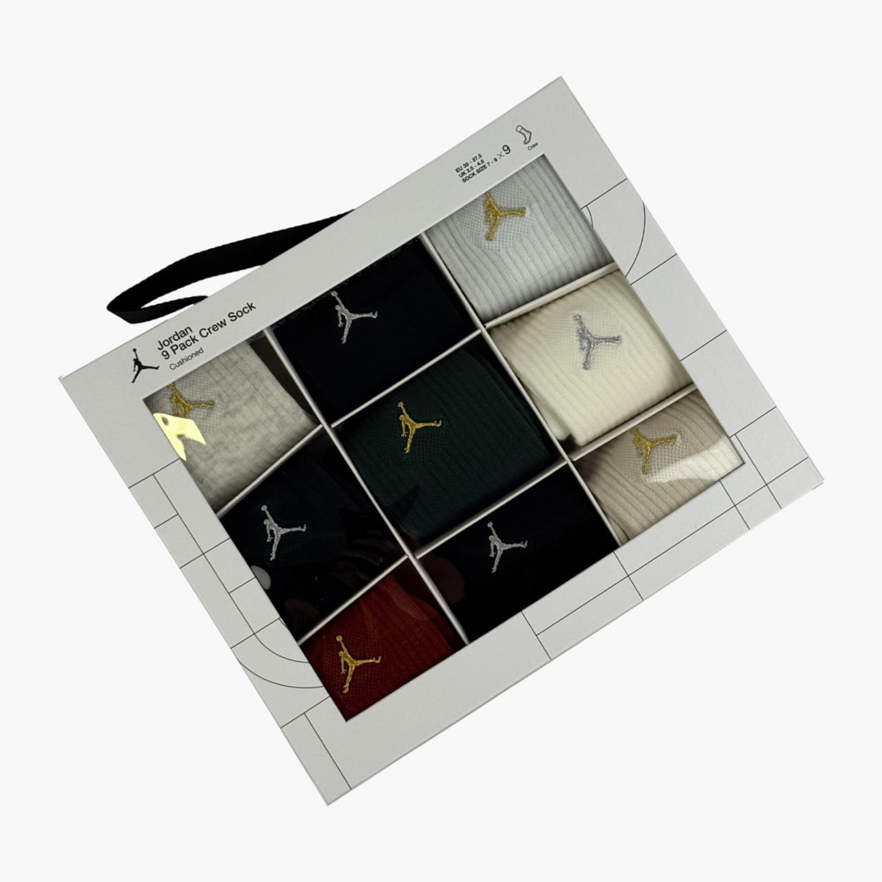 Шкарпетки Jordan Jdn Holiday 9Pk Crew Gift Box (BJ0810-X58) BJ0810-X58