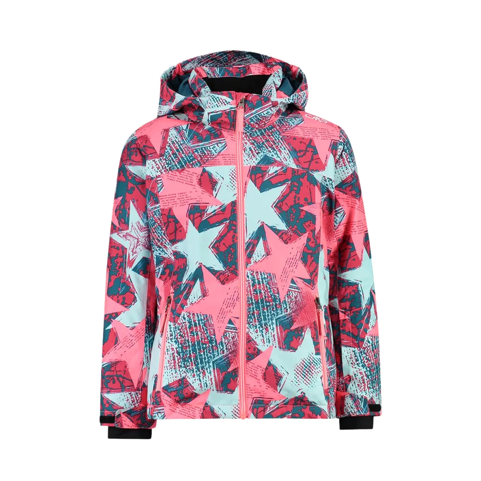 Куртка лижна CMP JACKET SNAPS HOOD TWILL 39W2085-10ZS