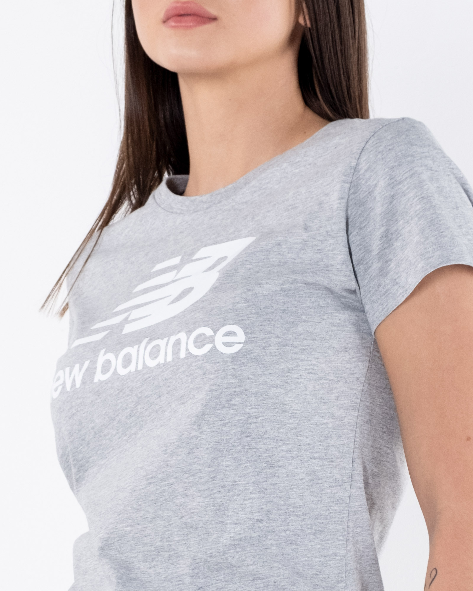 Футболка New Balance Ess Stacked Logo WT91546AG