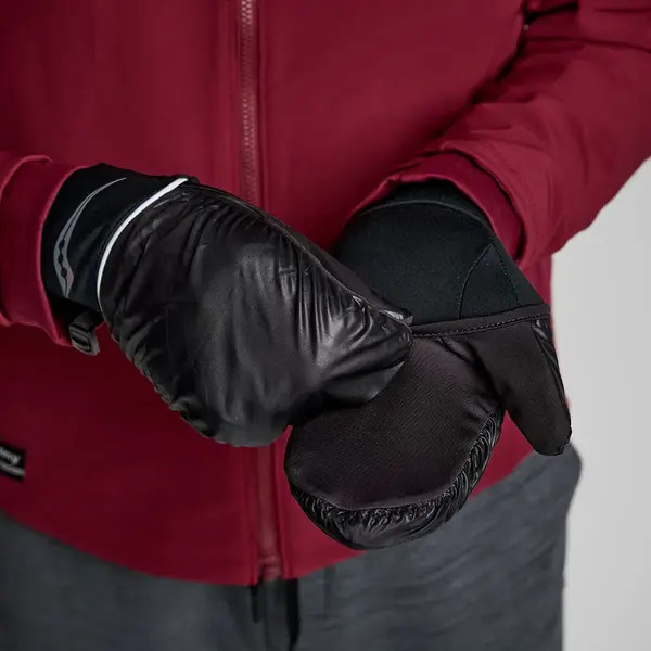 Рукавички Saucony HURRICANE CONVERTIBLE MITT SAU800056-BK
