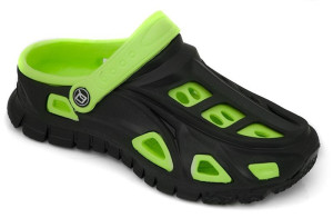Крокси Aqua Speed MIAMI 5387 чорний, зелений Діт 24 480-38