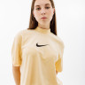 Футболка Nike W NSW MOCK SS TEE TRRY MS FJ4894-294
