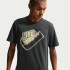Футболка U NSW TEE STD BLUR FUTURA IH1131-060 Nike M Темно-сірий IH1131-060