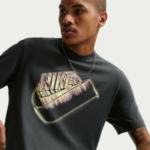 Футболка U NSW TEE STD BLUR FUTURA IH1131-060 Nike M Темно-сірий IH1131-060