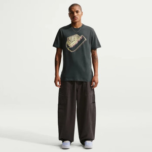 Футболка U NSW TEE STD BLUR FUTURA IH1131-060 Nike M Темно-сірий IH1131-060