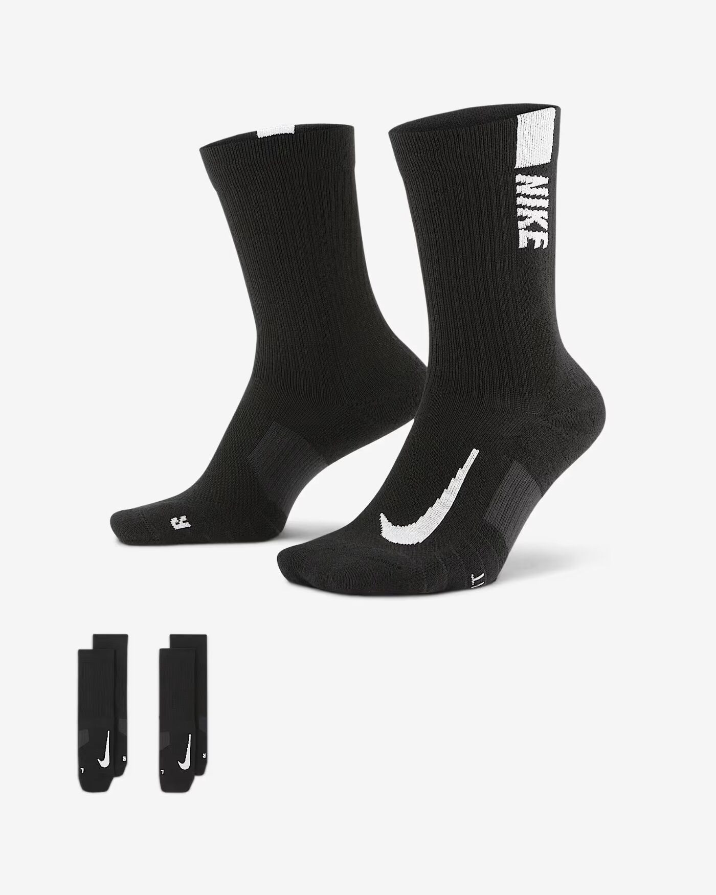 Шкарпетки Nike U NK MLTPLIER CRW 2PR - 144 SX7557-010