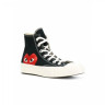 Кросівки Chuck Taylor Vintage 70 X Comme des Garcons PLAY HI Black/White/High Risk Red 150204C