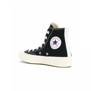 Кросівки Chuck Taylor Vintage 70 X Comme des Garcons PLAY HI Black/White/High Risk Red 150204C
