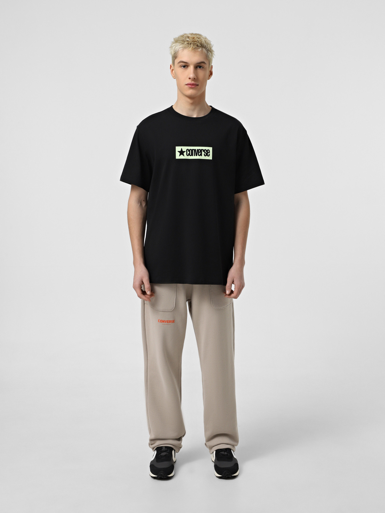 Штани чоловічі CONVERSE Wordmark Fit Graphic 10027359-251