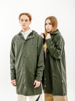 Куртка Rains Long Jacket 1202-Green