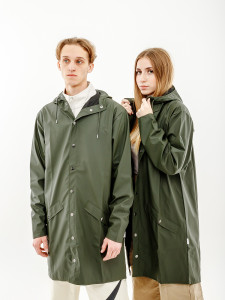 Куртка Rains Long Jacket 1202-GREEN