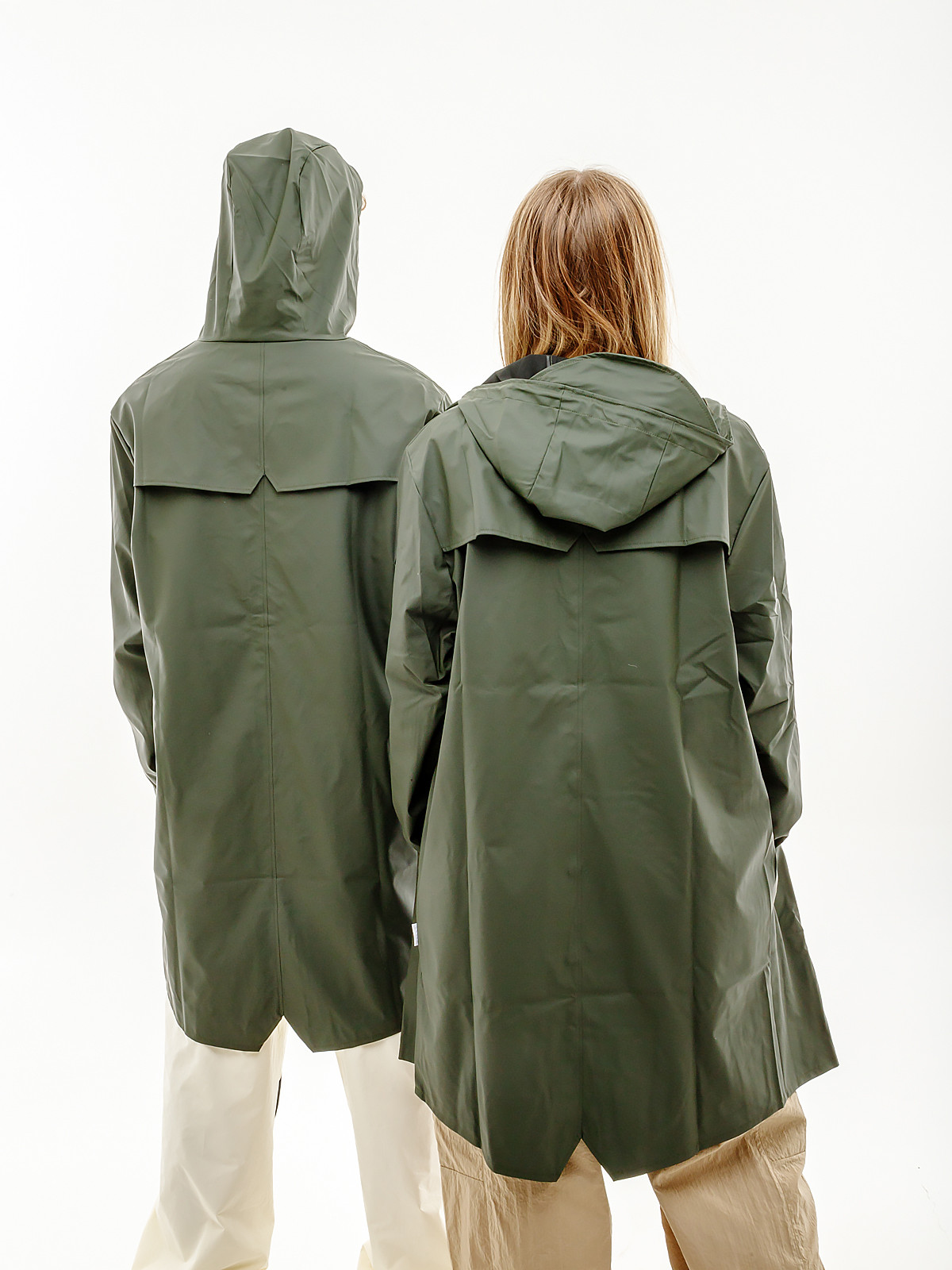 Куртка Rains Long Jacket 1202-Green