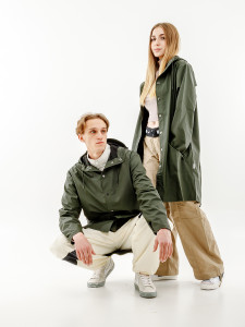 Куртка Rains Long Jacket 1202-GREEN