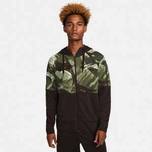 Кофта Nike Dri-Fit Fleece Hooded Full-Zip Camo DQ4790-220 (Оригінал) DQ4790-220