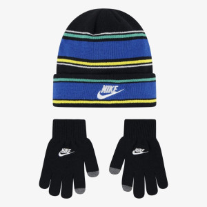 Шапка Nike MULTI STRIPE BEANIE SET 8A3047-023