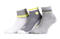 Шкарпетки Sergio Tacchini 3-pack жовтий, сірий Жін 36-41 13150194-1