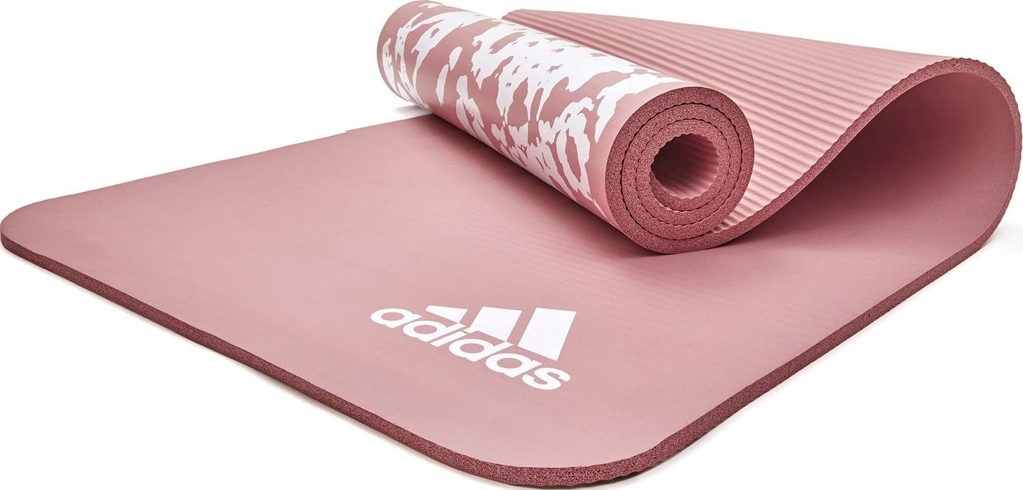Килимок для йоги Adidas Tie-Dye Yoga Mat рожевий, білий 183 х 61 х 1 см (ADYG-10200PK) ADYG-10200PK