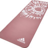 Килимок для йоги Adidas Tie-Dye Yoga Mat рожевий, білий 183 х 61 х 1 см (ADYG-10200PK) ADYG-10200PK