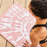 Килимок для йоги Adidas Tie-Dye Yoga Mat рожевий, білий 183 х 61 х 1 см (ADYG-10200PK) ADYG-10200PK